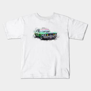 Green XY GT Falcon Kids T-Shirt